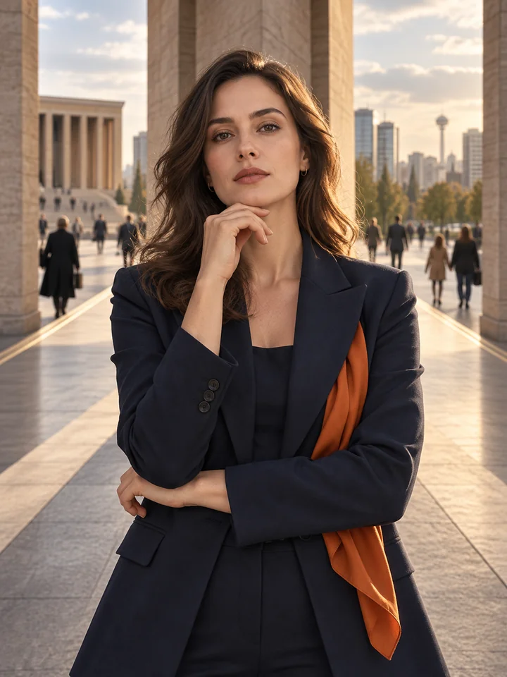 Ankara-themed cover of the first issue of Perspektif Türk